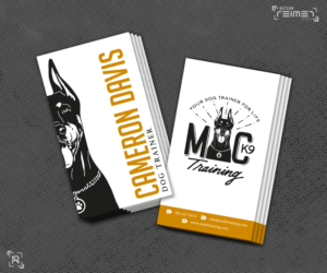 Business Card Design by nreimer for MC K9 Training | Design: #16334611