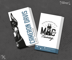 Business Card Design by nreimer for MC K9 Training | Design: #16334616