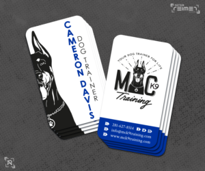 Business Card Design by nreimer for MC K9 Training | Design: #16365492