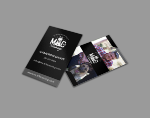 Business Card Design by Pixi Dust for MC K9 Training | Design: #16335351