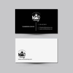 Business Card Design by Pixi Dust for MC K9 Training | Design: #16335353