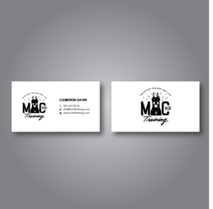 Business Card Design by Verified artistry (Design garden) for MC K9 Training | Design: #16353119