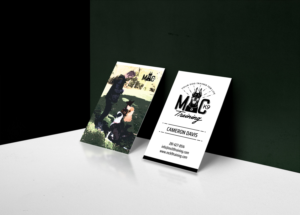 Business Card Design by JK18 for MC K9 Training | Design #16336141