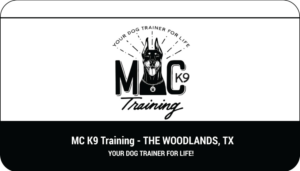 Business Card Design by Himanshi10 for MC K9 Training | Design: #16365332