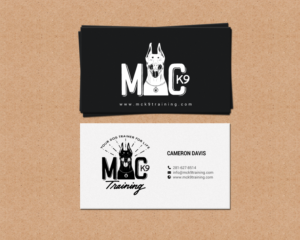 Business Card Design by chandrayaan.creative for MC K9 Training | Design: #16363348