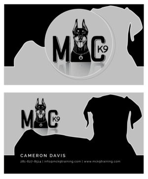 Business Card Design by olusouls for MC K9 Training | Design: #16332433