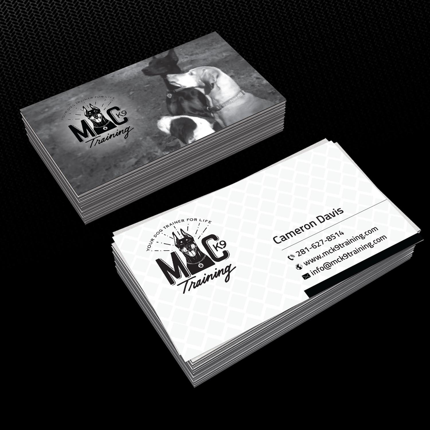 Visitenkarten-Design von Creative Jiniya für MC K9 Training | Design #16333386