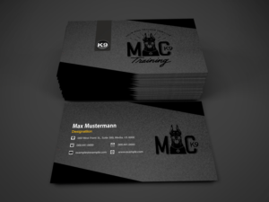 Diseño de Tarjeta de Presentación por Petter Goms para MC K9 Training | Diseño: #16327069