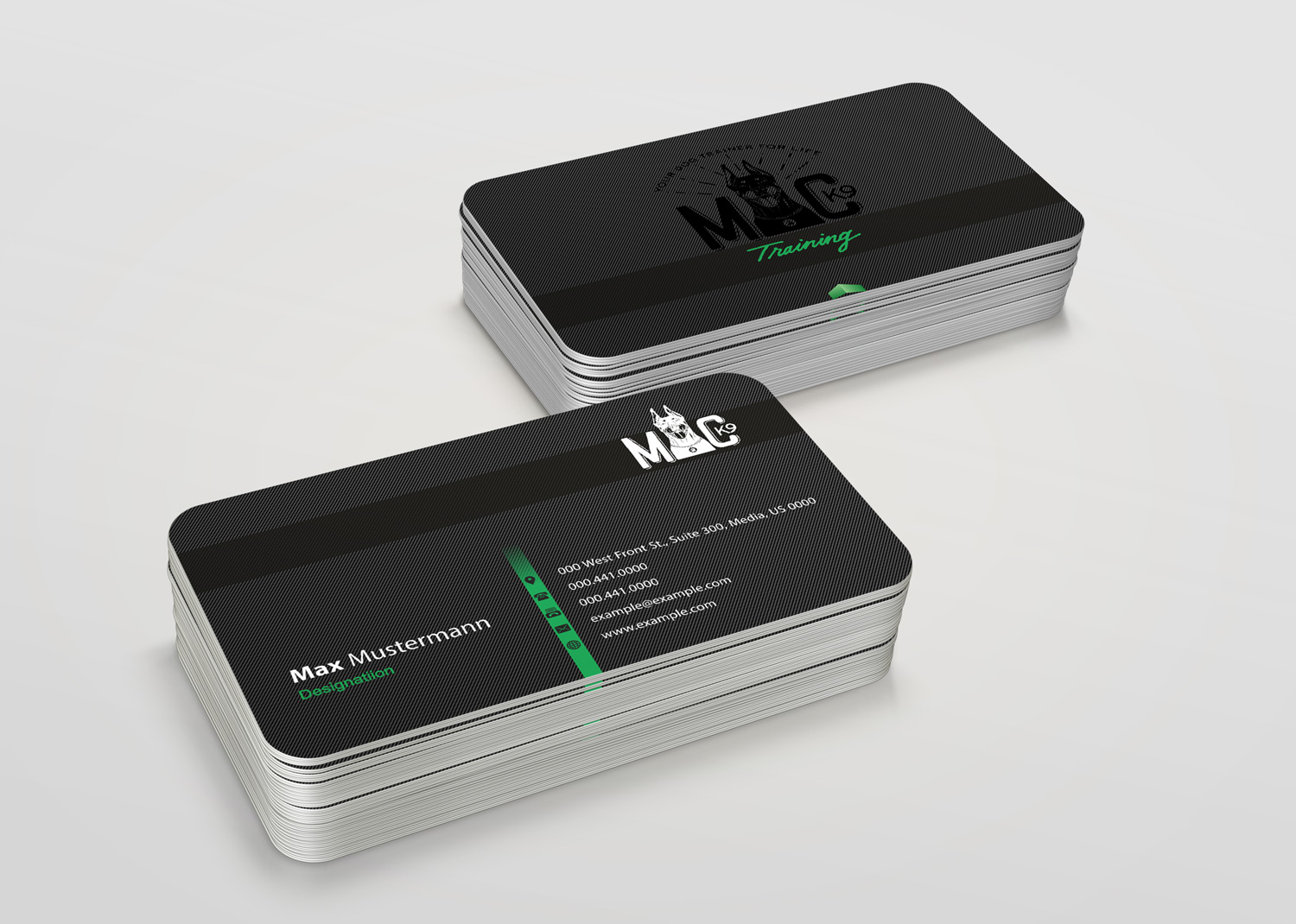 Business Card Design by Petter Goms for MC K9 Training | Design #16327165