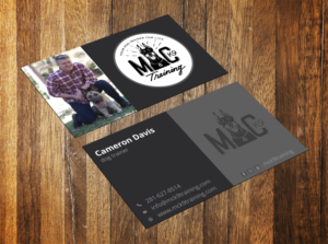 Business Card Design by TanaMa Creations for MC K9 Training | Design: #16335068
