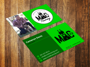 Business Card Design by TanaMa Creations for MC K9 Training | Design: #16336761