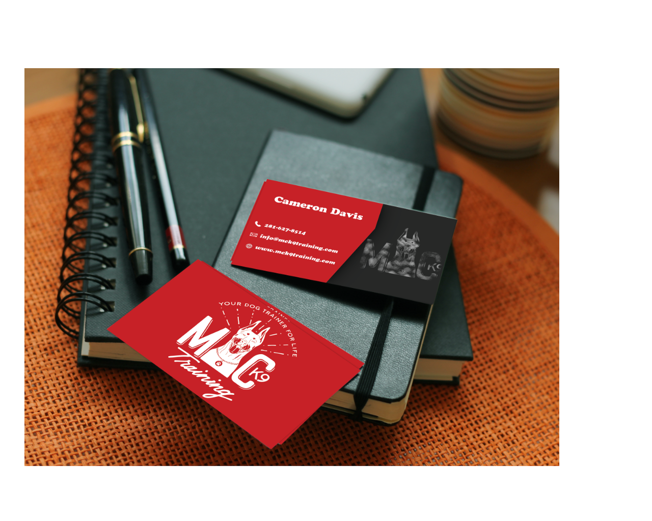 Business Card Design by An Chevan for MC K9 Training | Design #16360759