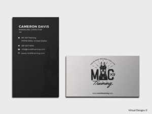 Business Card Design by SyncFuse™ Solutions for MC K9 Training | Design: #16343308