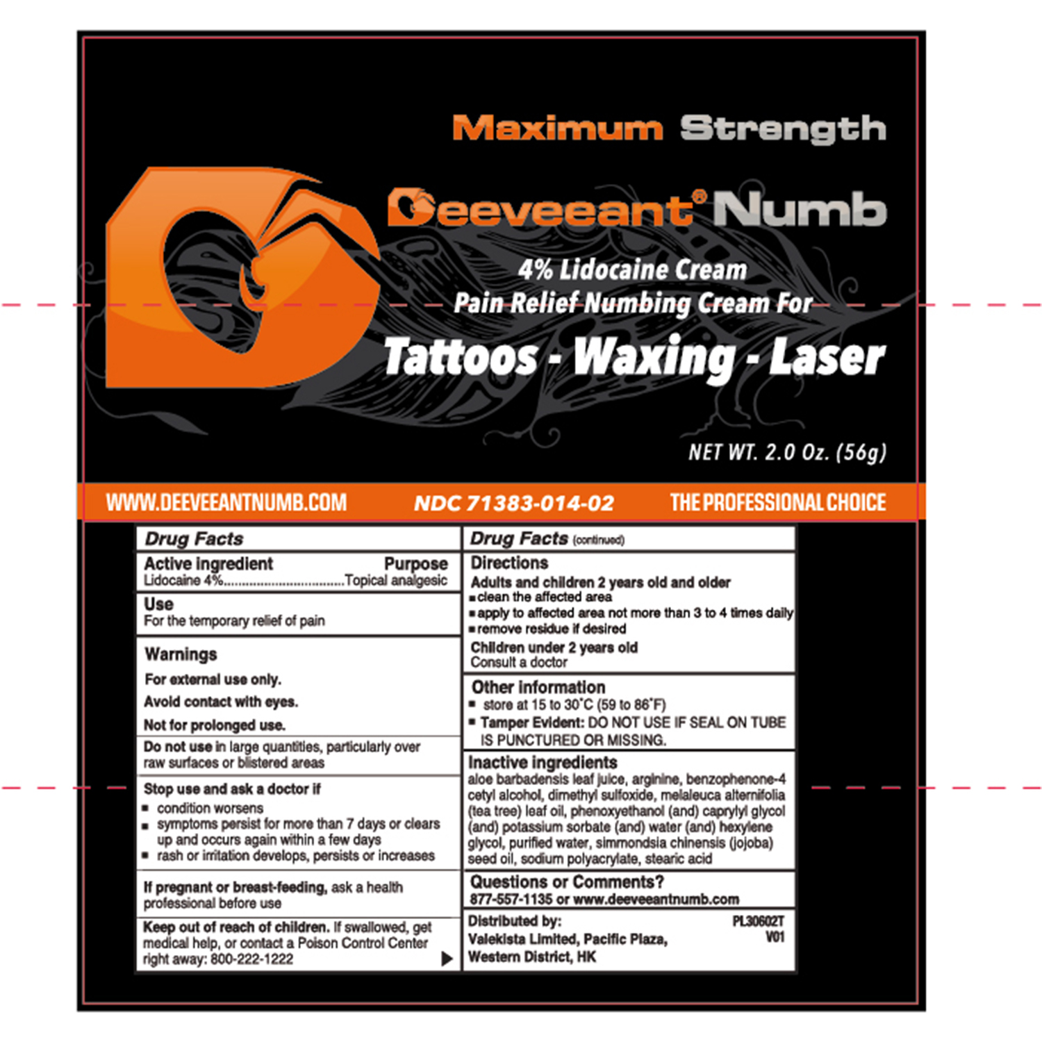 Verpackungs-Design von Daniel B. für Valekista Limited | Design #14752673