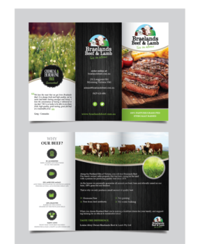 Flyer Design by alex989 for Braelands Beef & lamb Pty Ltd | Design: #14213700