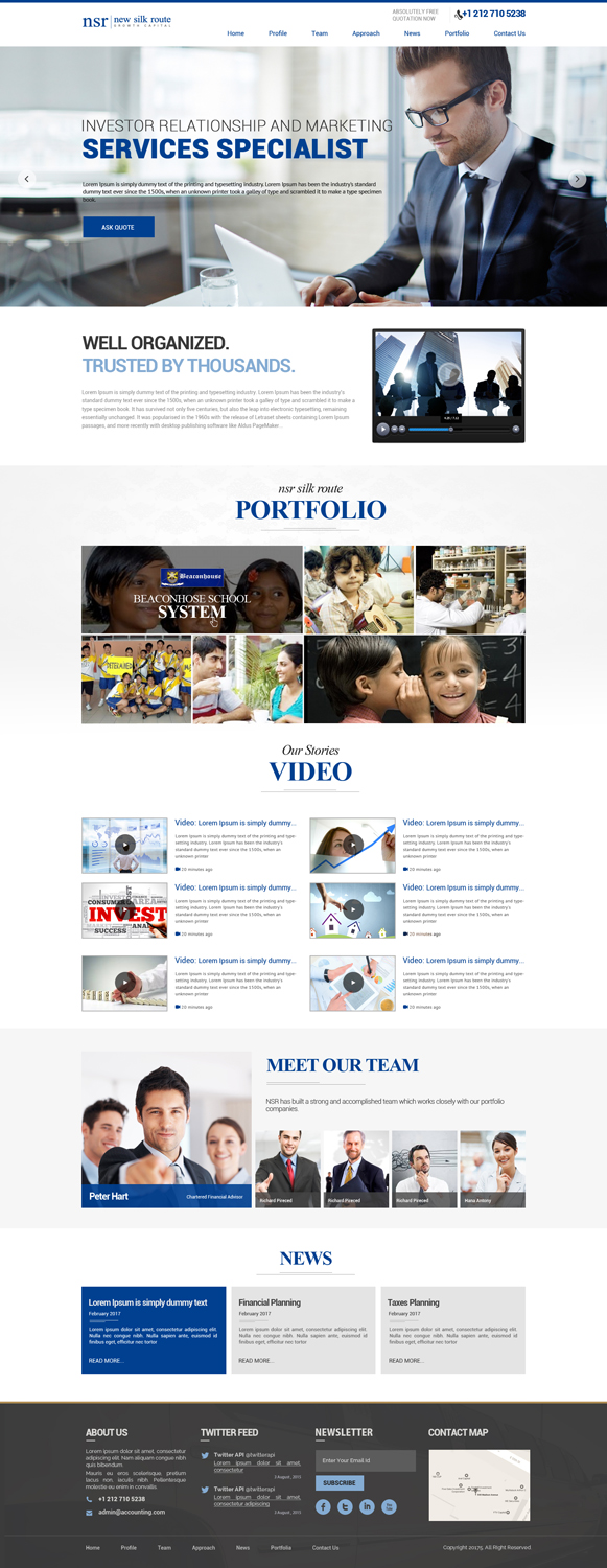 Web Design par Dream Logo Design pour Triada Networks LLC | Design #14185928