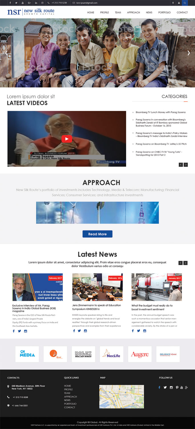 Diseño Web por e-graphics para Triada Networks LLC | Diseño #14249467