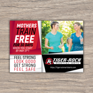 mothers day ad for martial arts school | Diseño de Flyer por Katyas Art and Design