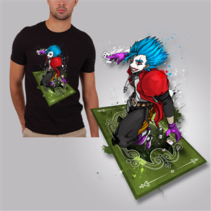T-shirt Design by dsgrapiko for Joker Ware | Design: #2534766