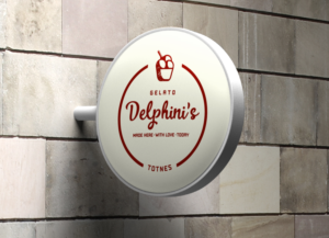 Logo Design by luiz otavio I DESIGN for Delphini's | Design: #14352117