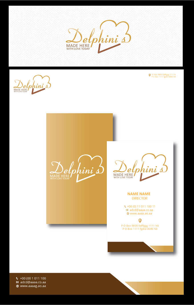Logo Design by zebronicgraphic for Delphini's | Design #14341055