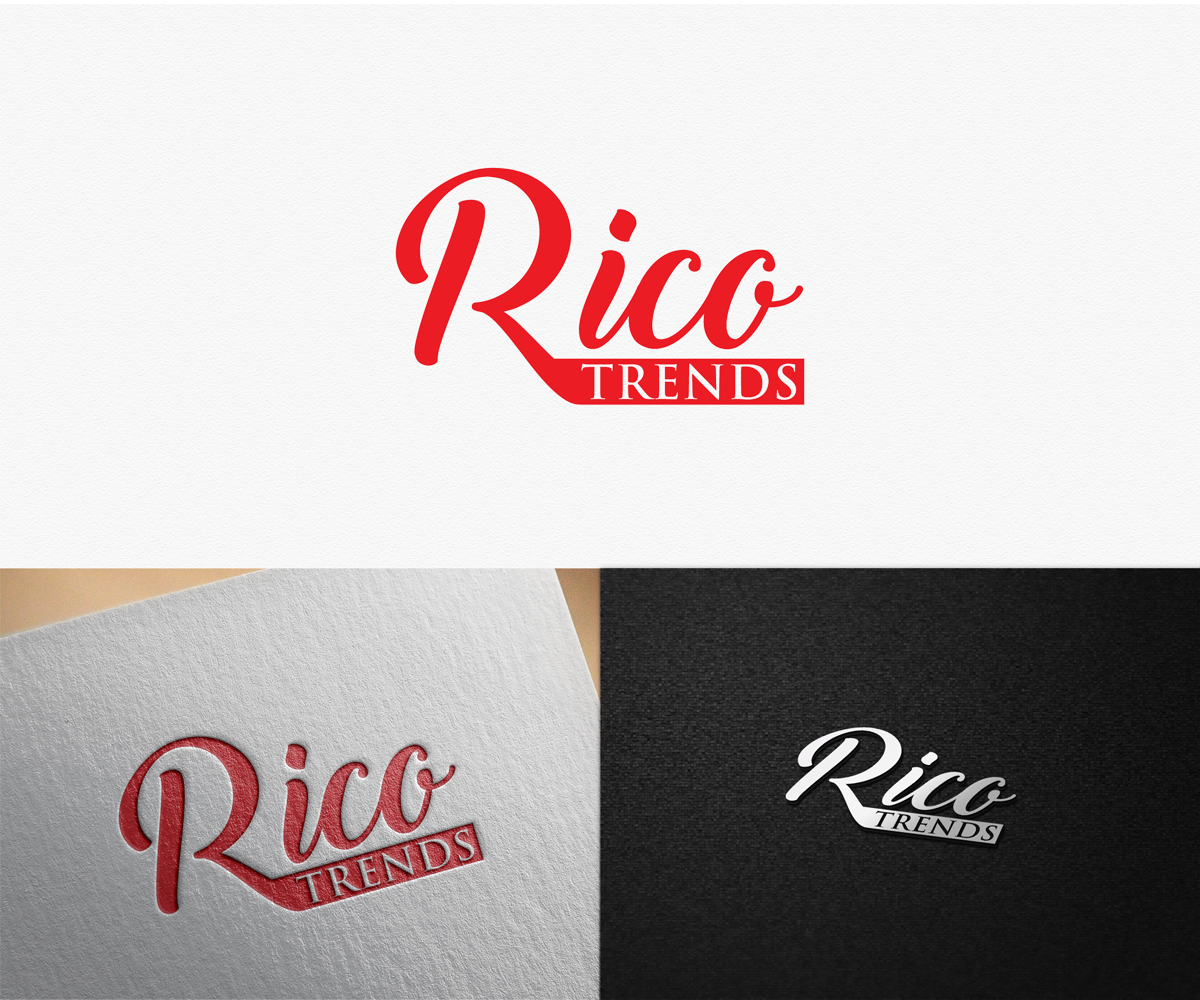 Logo Design by kenjie0476 for Rico Trends | Design #14188691
