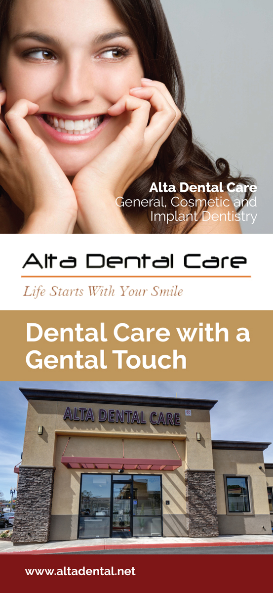 Diseño de Flyer por rkailas para Alta Dental Care | Diseño #14210014