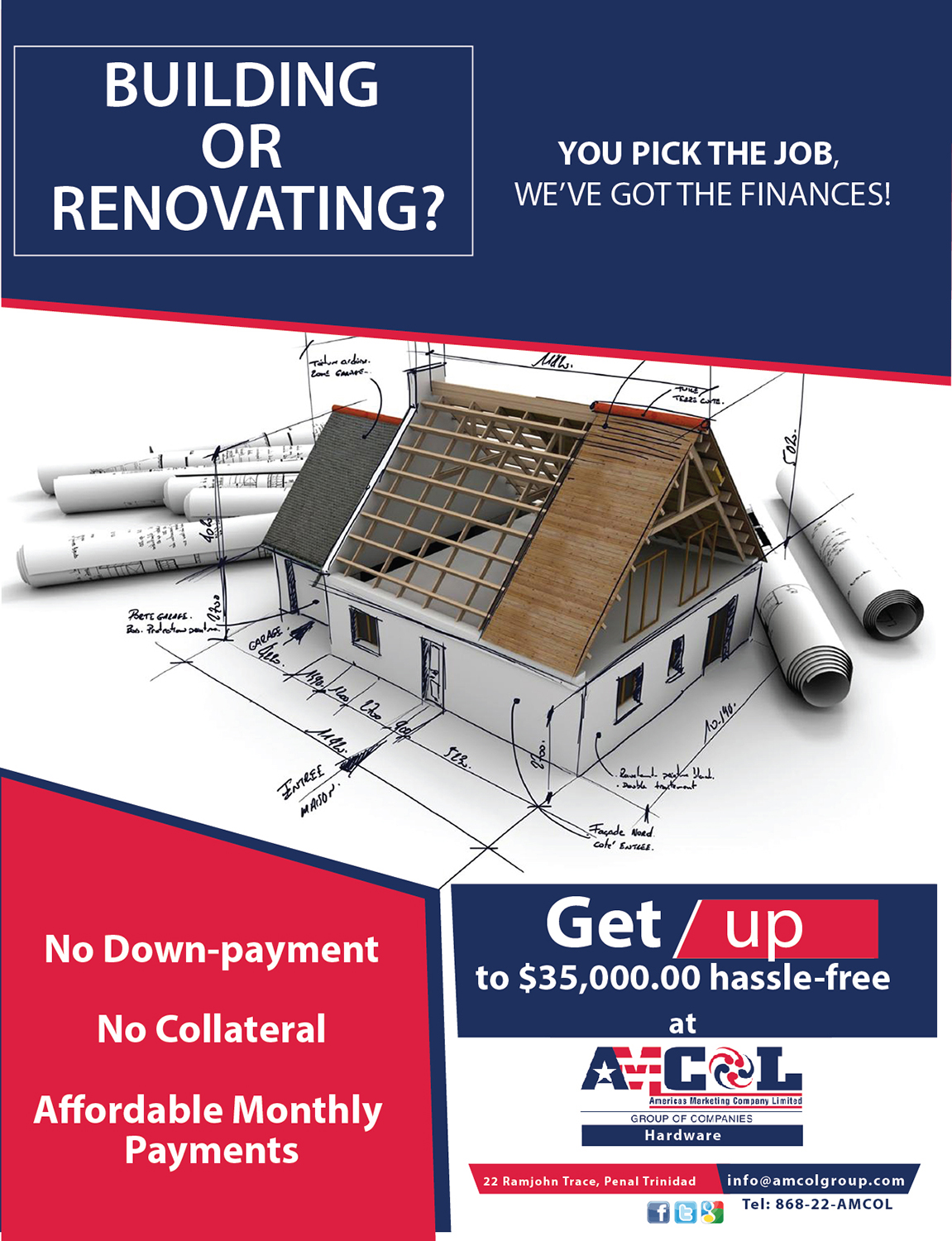 Flyer Design by rashkathumba for AMCOL group Of companies | Design #14187405