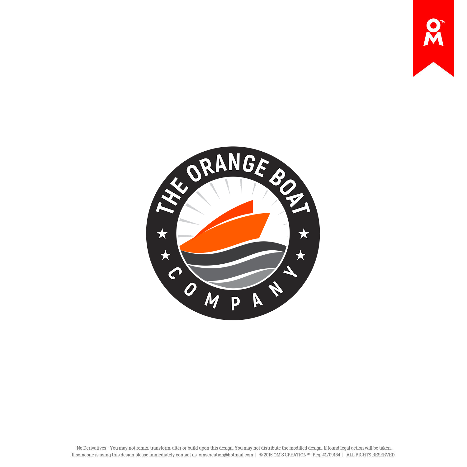 Diseño de Logo por Omee para The Orange Boat Company BV | Diseño #14194703