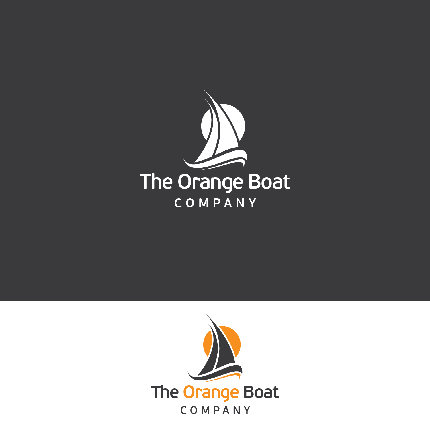 Logo Design by Anoushay for The Orange Boat Company BV | Design #14199214