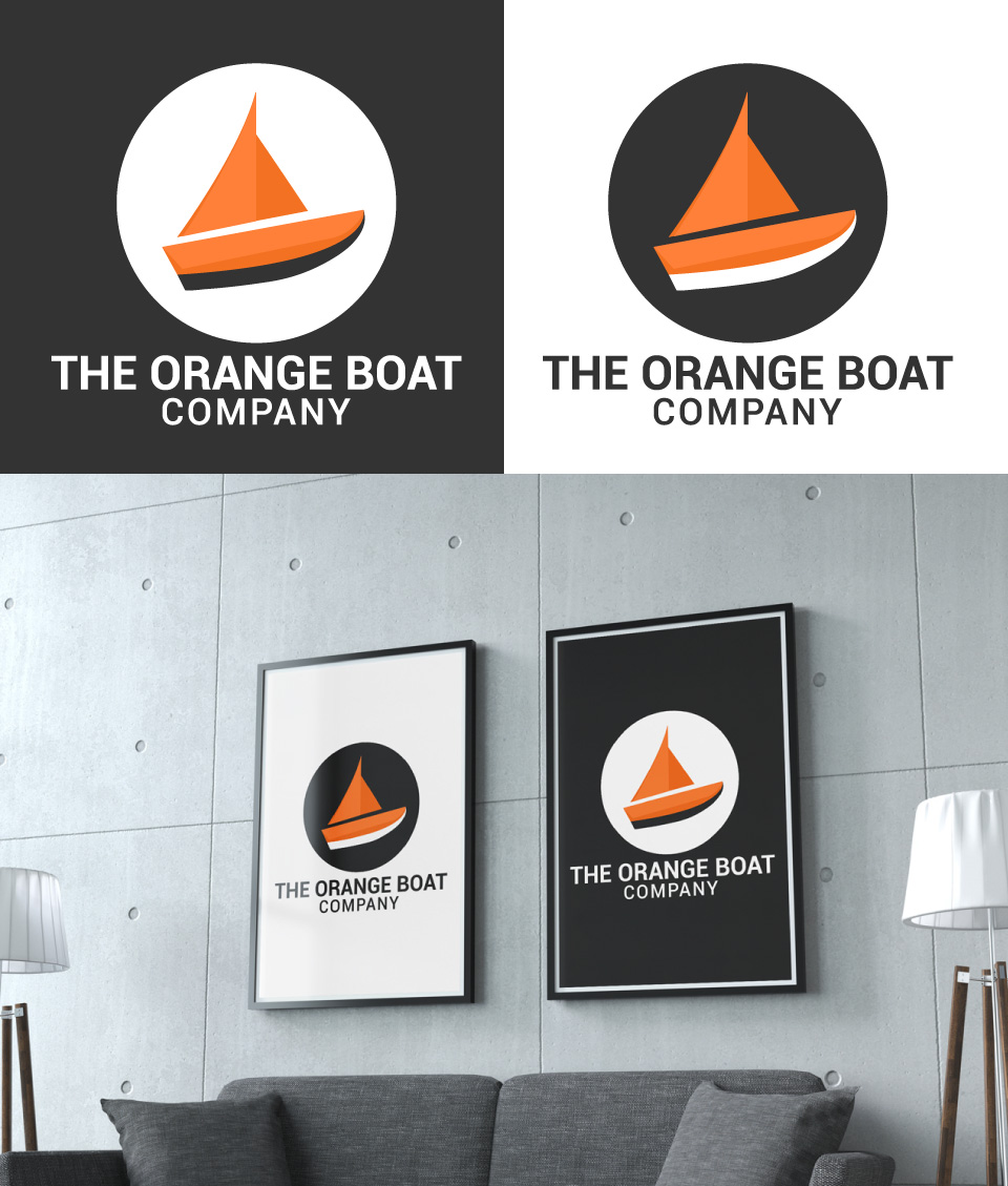 Logo Design by Impressive Solutions for The Orange Boat Company BV | Design #14203826