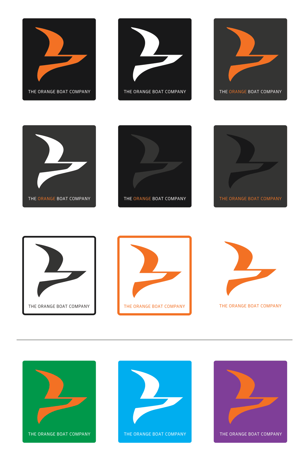 Logo Design by PencilPete for The Orange Boat Company BV | Design #14300667