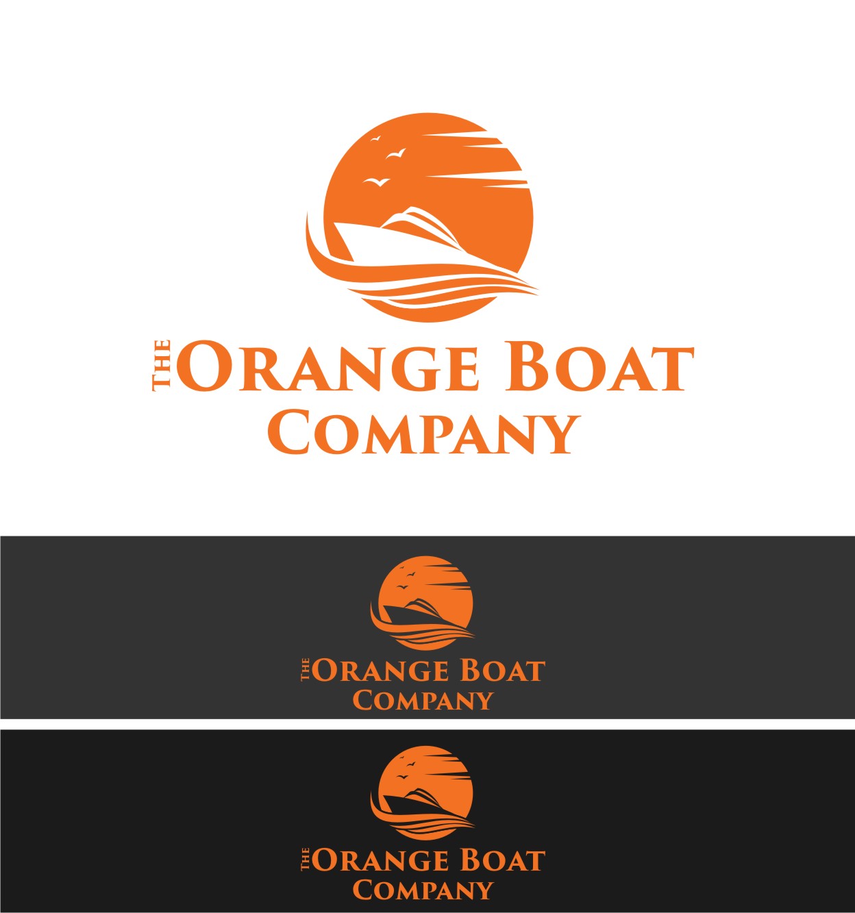 Diseño de Logo por Soul Light para The Orange Boat Company BV | Diseño #14198252