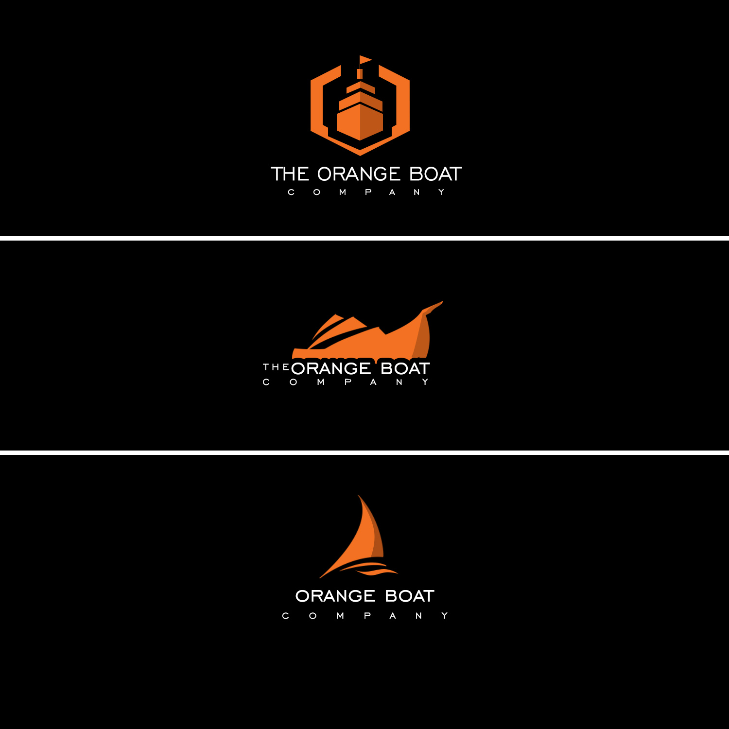 Logo Design by taufixyou28 for The Orange Boat Company BV | Design #14204202