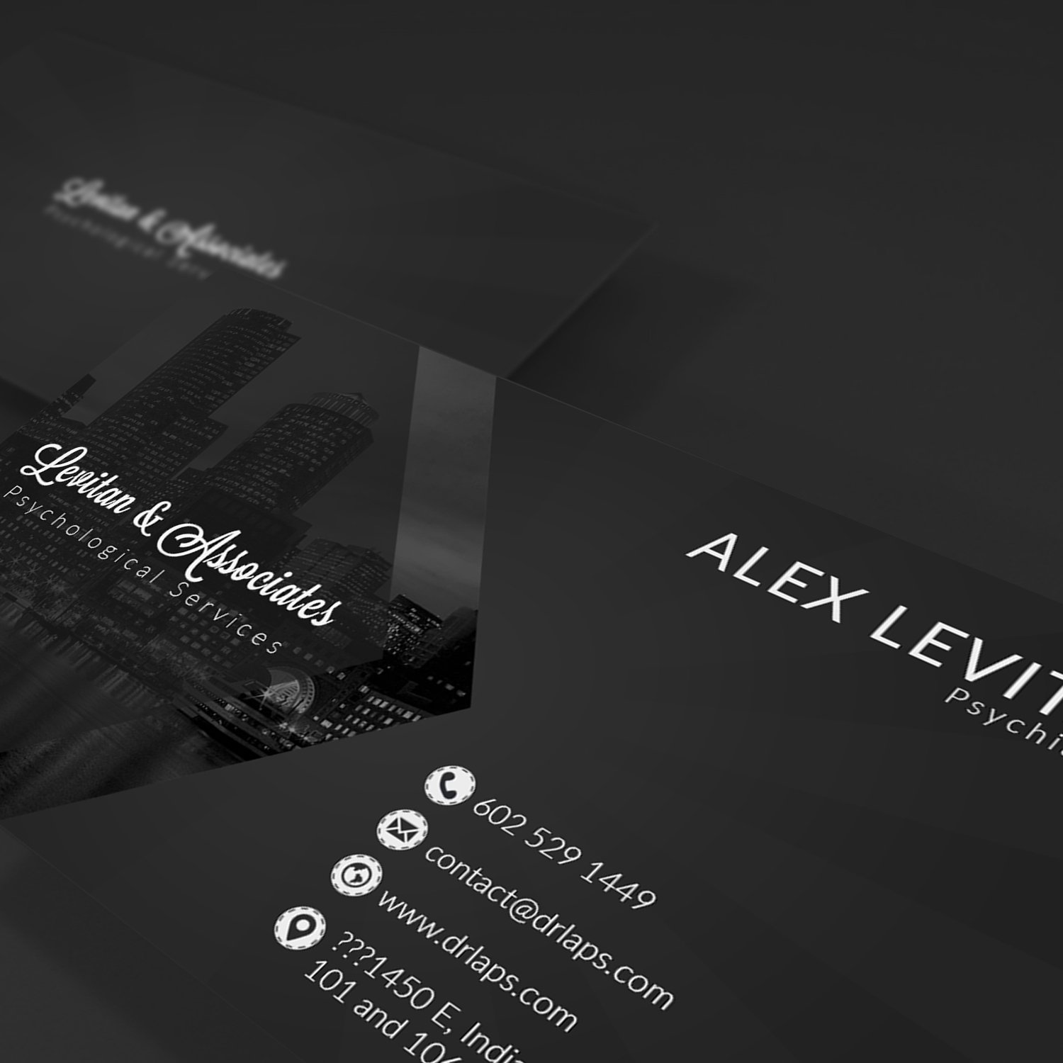 Business Card Design by Ahraz Malik for this project | Design #14202166