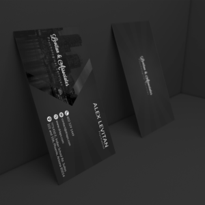 Business Card Design by Ahraz Malik for this project | Design #14202167