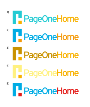 Logo Design by trufya for PageOneHome | Design: #14317606