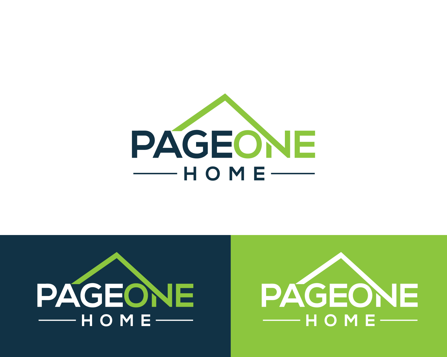 Logo Design by Atec for PageOneHome | Design #14203089