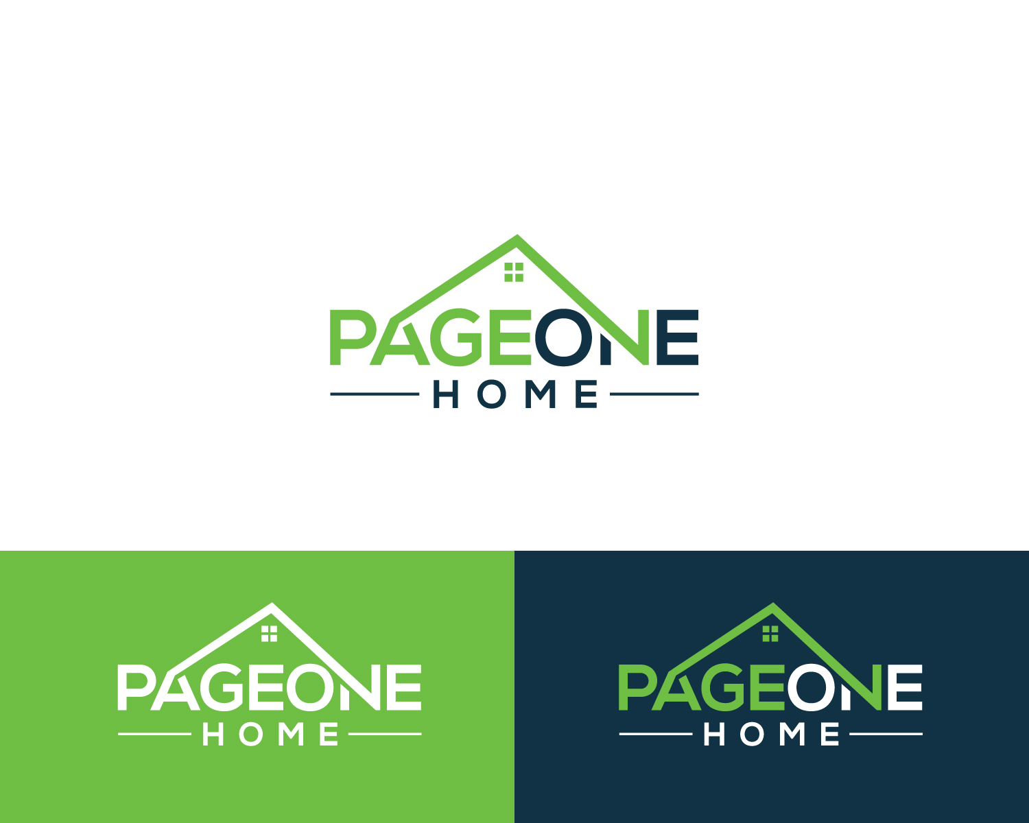Diseño de Logo por Atec para PageOneHome | Diseño #14208266