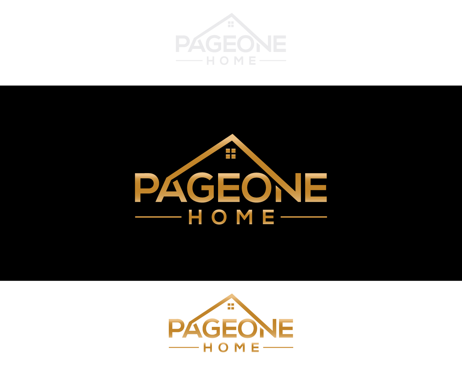 Logo Design by Atec for PageOneHome | Design #14221909