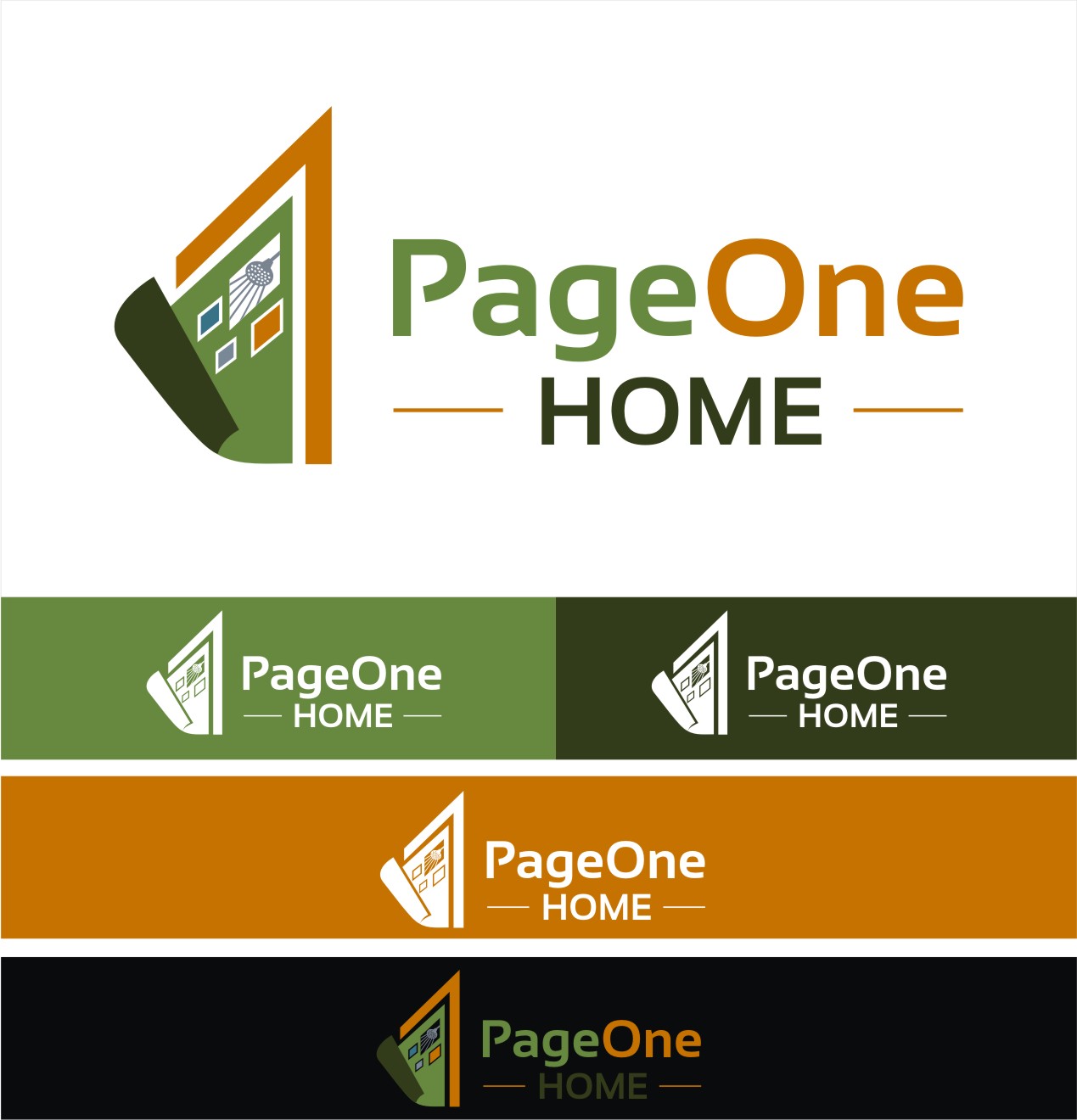 Design de Logo par Soul Light pour PageOneHome | Design #14213663
