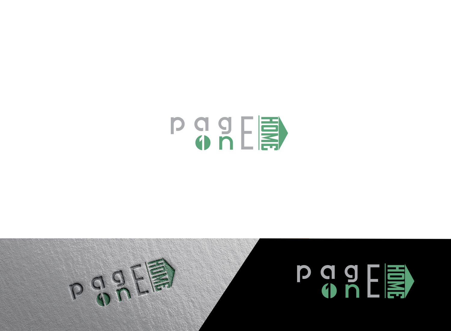 Diseño de Logo por potonk para PageOneHome | Diseño #14222033