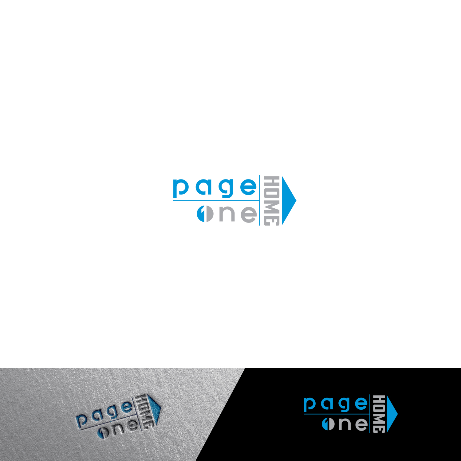 Logo Design by potonk for PageOneHome | Design #14244947