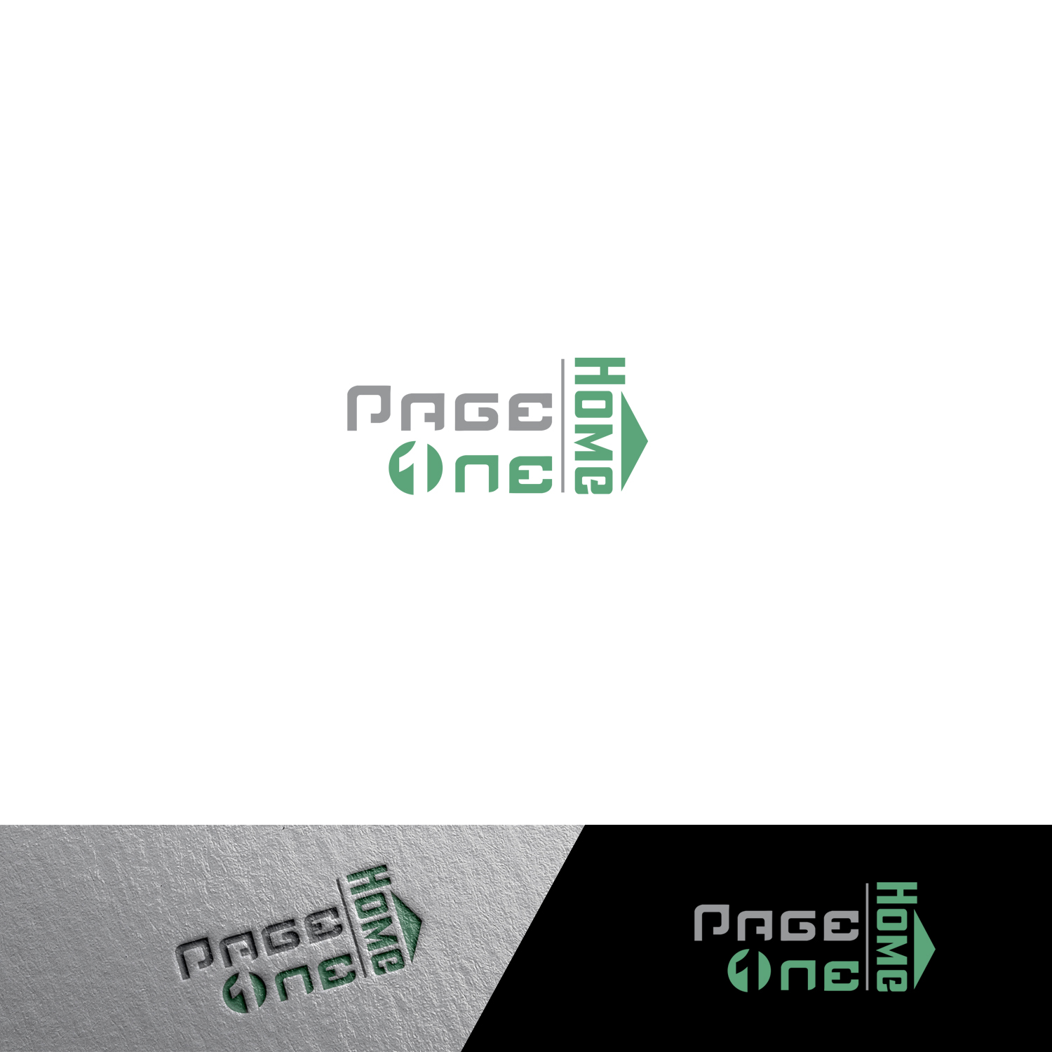 Diseño de Logo por potonk para PageOneHome | Diseño #14275799