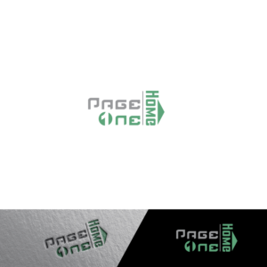 Logo Design by potonk for PageOneHome | Design: #14275799