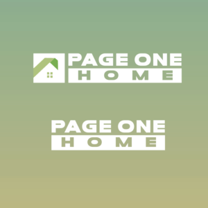 Logo Design by MCT DESIGNS for PageOneHome | Design #14234535