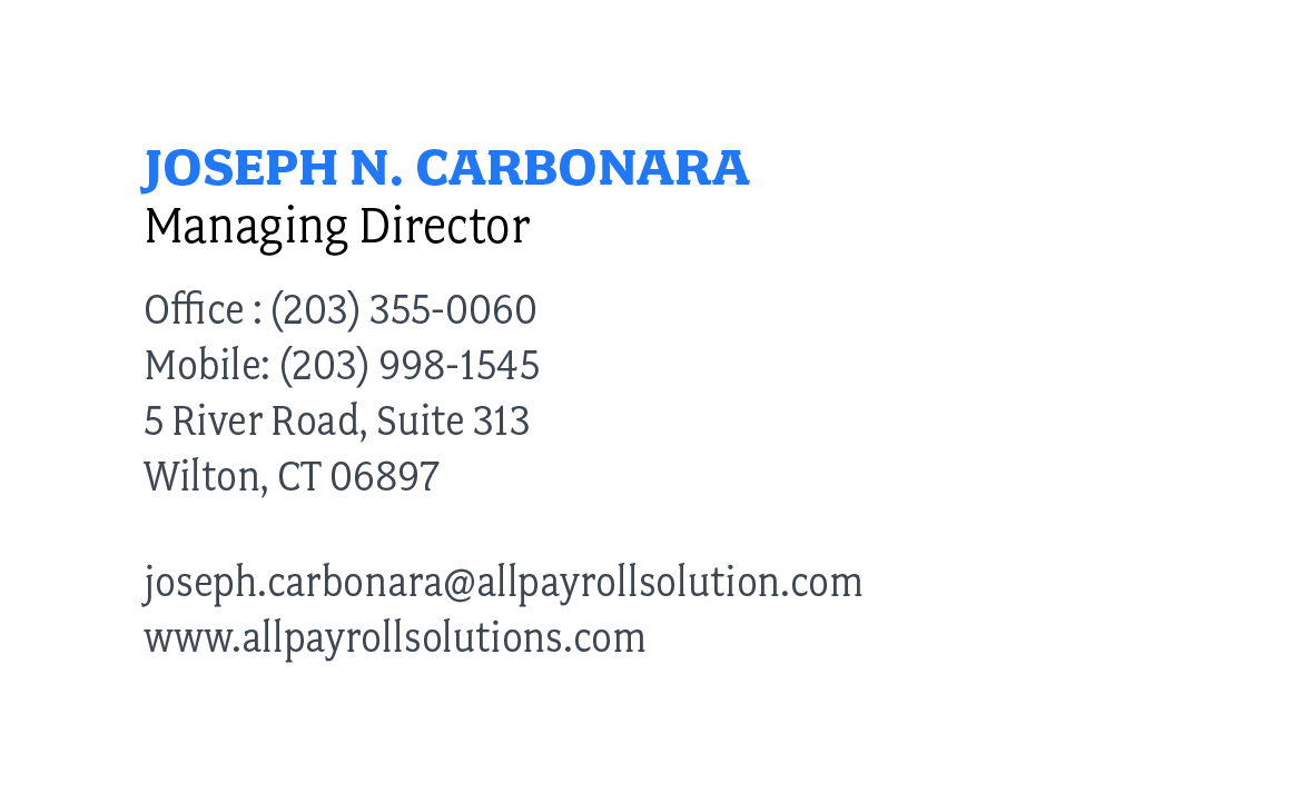 Business Card Design by paintblotch for All Payroll Solutions LLC | Design #14294821