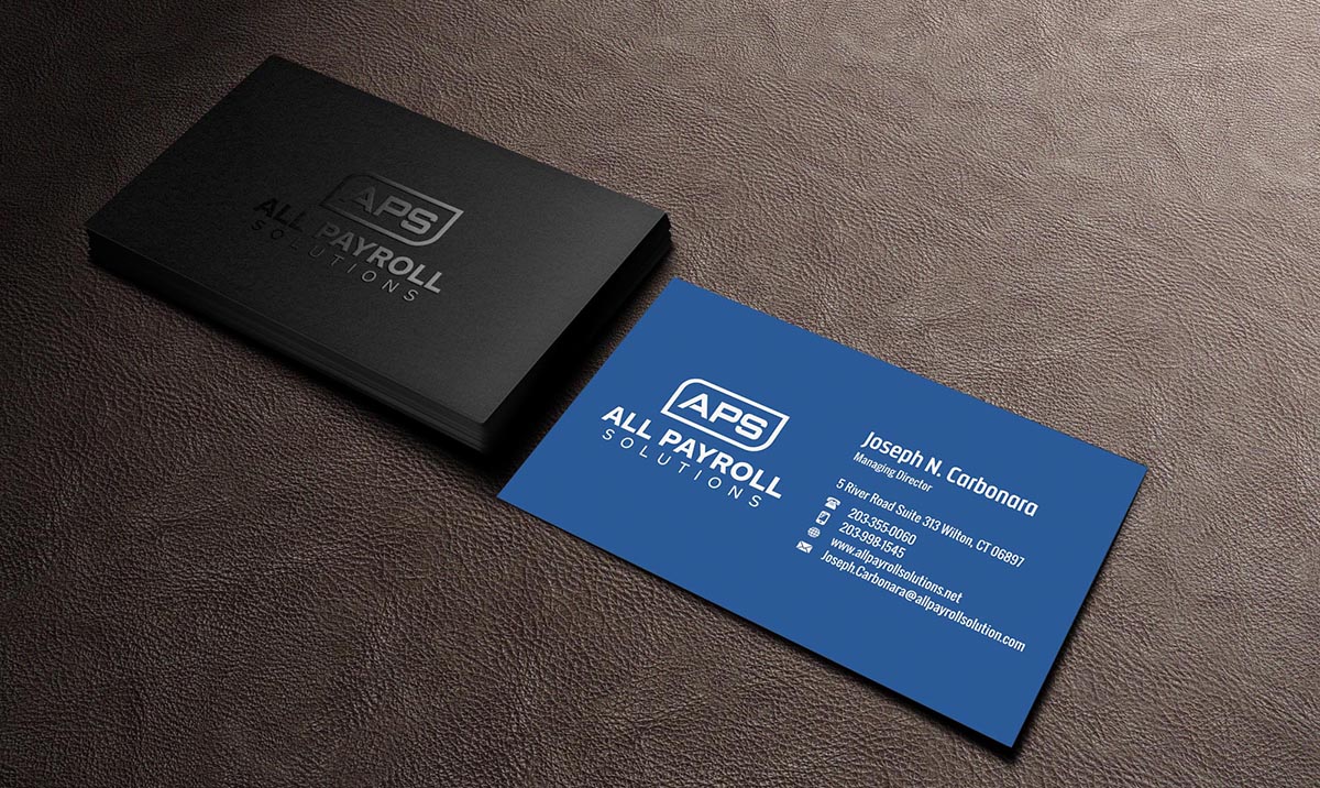 Business Card Design by INDIAN_Ashok for All Payroll Solutions LLC | Design #14239268