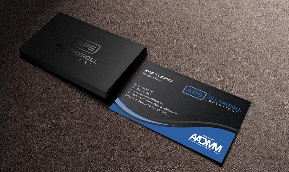 Business Card Design by INDIAN_Ashok for All Payroll Solutions LLC | Design #14239272