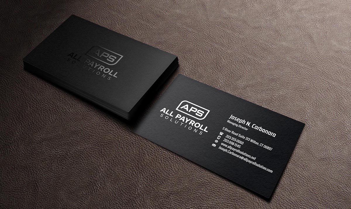 Business Card Design by INDIAN_Ashok for All Payroll Solutions LLC | Design #14239278